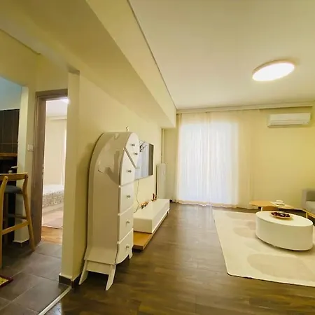 Apartment 地铁站旁，免费停车，安静舒适街区，精品两卧室大露台公寓，治安好 Athens